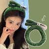 Cute Wash Face Hairband Elastic Cartoon Food Doll Headwear Vegetable Creative Hair Hoop  Girls