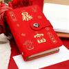 Waterproof Money Saving Challenge Book PU Leather Money Storage Bag Ledger  Get Rich