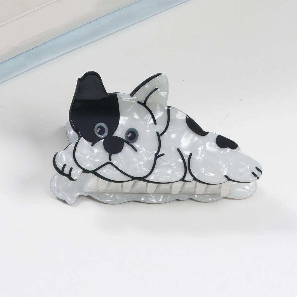 Cute Cow Shape Animal Hairpin Dog Shape Shark Clip Fashion Hair Claw Clip  For Medium Thick Hair