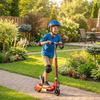 Foldable Electric Kids Scooter, Ride-on for Ages 7-14 Years, Red