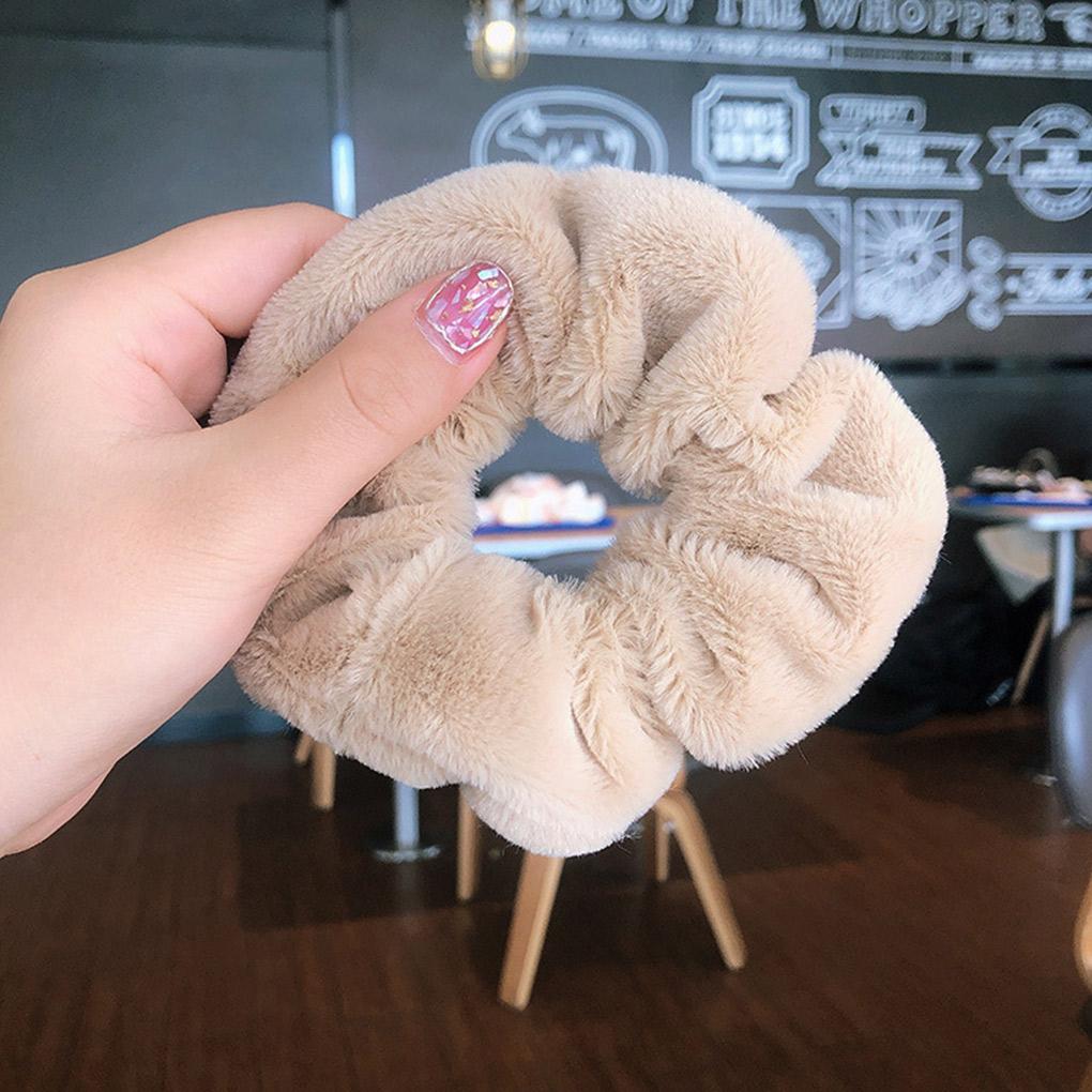 

Зручний набір резинок для зимових аксесуарів Аксесуари для волосся Осінь-зима Гумки для волосся Плюш