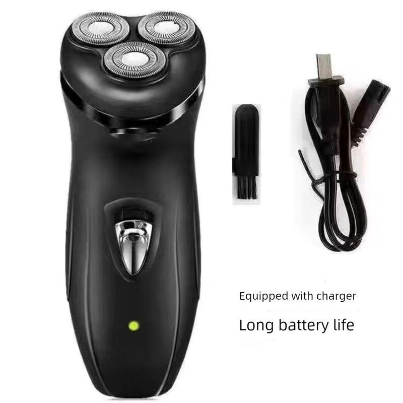 

German High-Power 6d Electric Shaver Fully Washable Rechargeable Men Three-Blade Multi-Function Beard Scraper Floating Standard (with Sideburns at the Back)