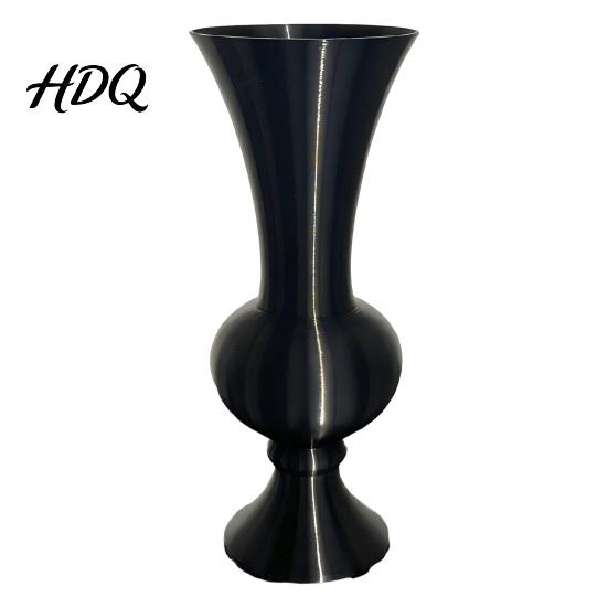 Decorative Plant Pot for Bedroom Retro Curved Flower Vase 3D Printed Flared Neck Tabletop Vase Living Room Minimalist Floral Container Home Aesthetic
