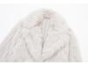 2023 Autumn/Winter Women's Faux Fur Mid-Length Warm Coat D69084