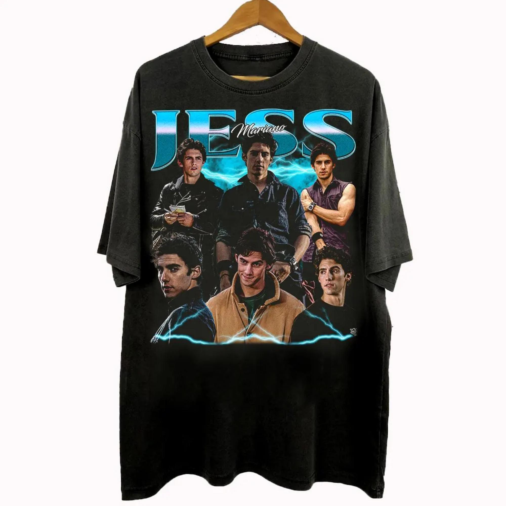 Jess Mariano Printed Womens Tshirt SpringSummer Fashion Trend Pure Cotton Top Neutral Short Sleeve Tshirt S