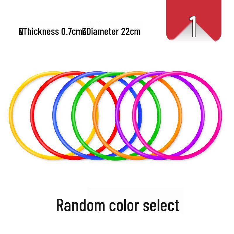 Children's Solid Plastic Ring Toss Game for Kindergarten Activities