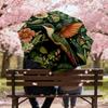 1pc Hummingbird Floral Automatic Folding Umbrella, Heavy Duty 8 Rib Iron Frame,  Suitable for Travel, Daily Use, Birthday, Decor Gift M0104069