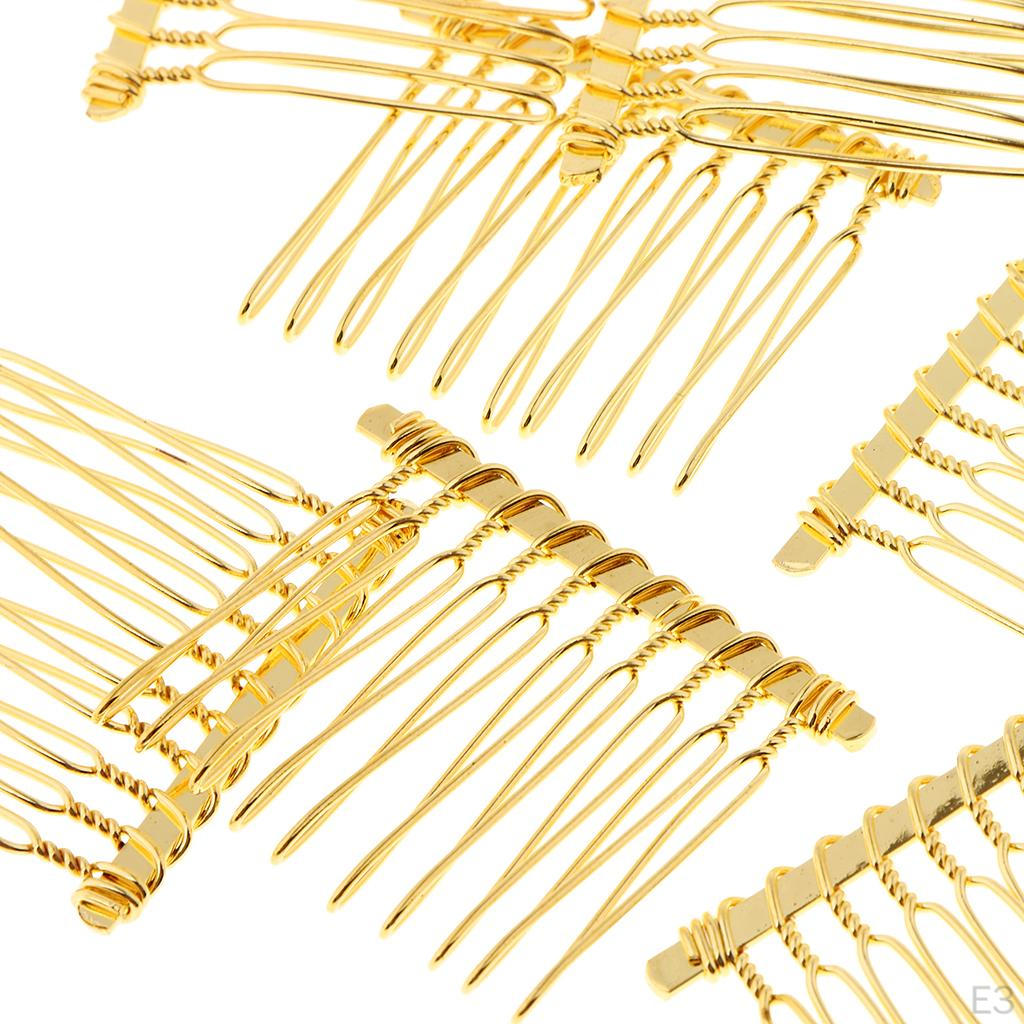 10 Women Hair Comb Pin Clips Accessory