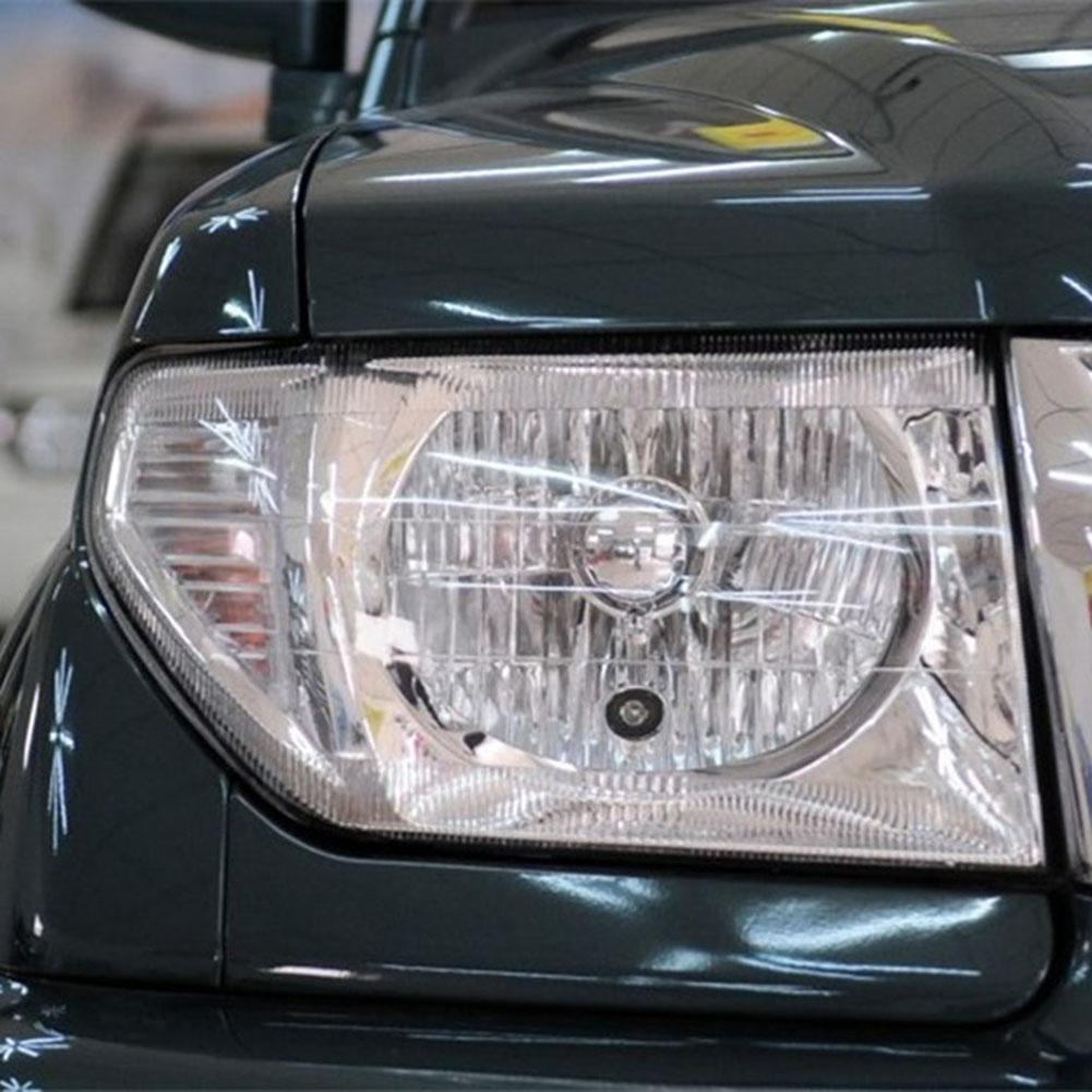 2Pcs Car Front Headlight Lens Cover Headlight Lamp Shell For Mitsubishi Pajero H65W H66W H76W H77W