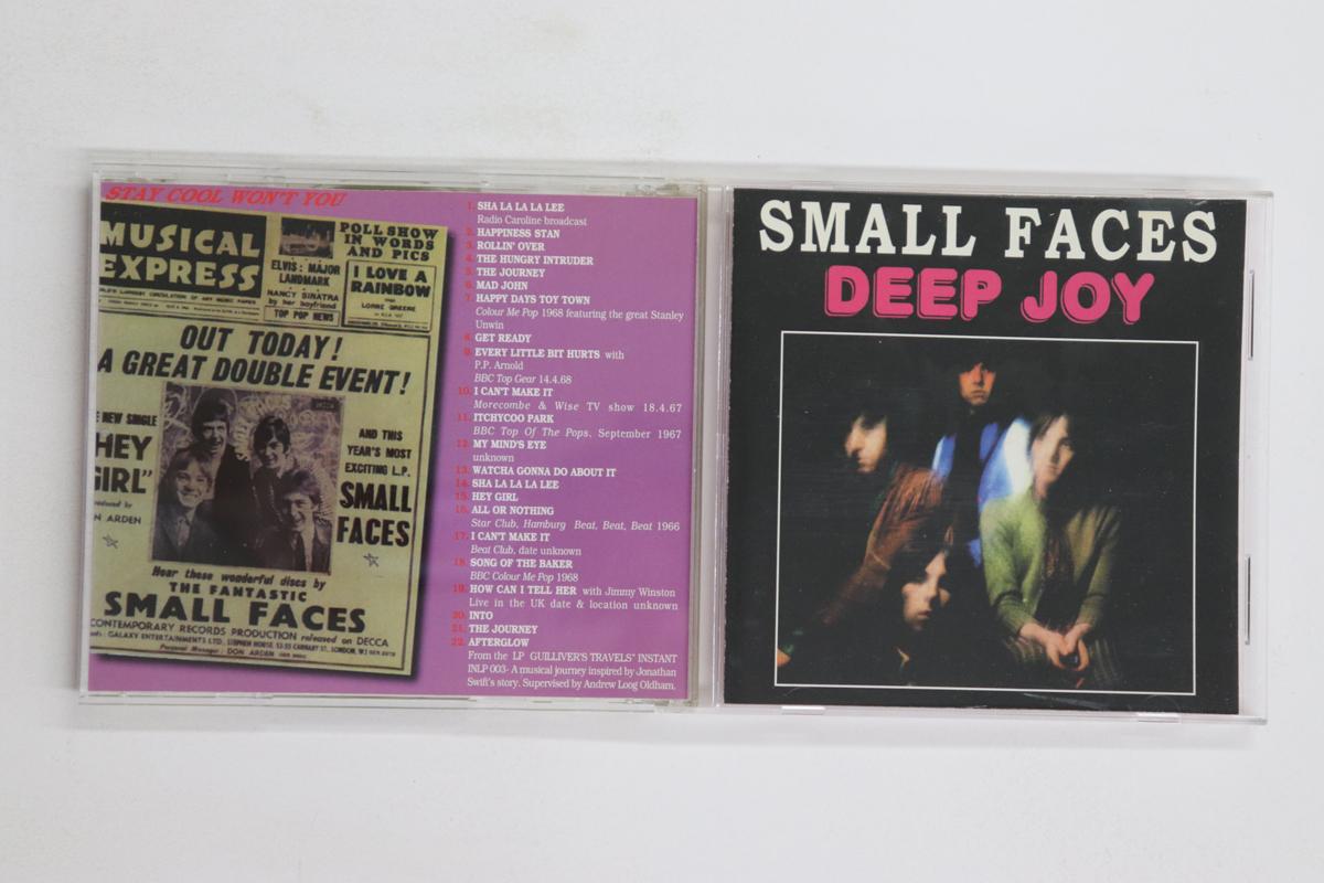 

CD SMALL FACES - Deep Joy DELO2 Not On Label 1998 UK Rock Used