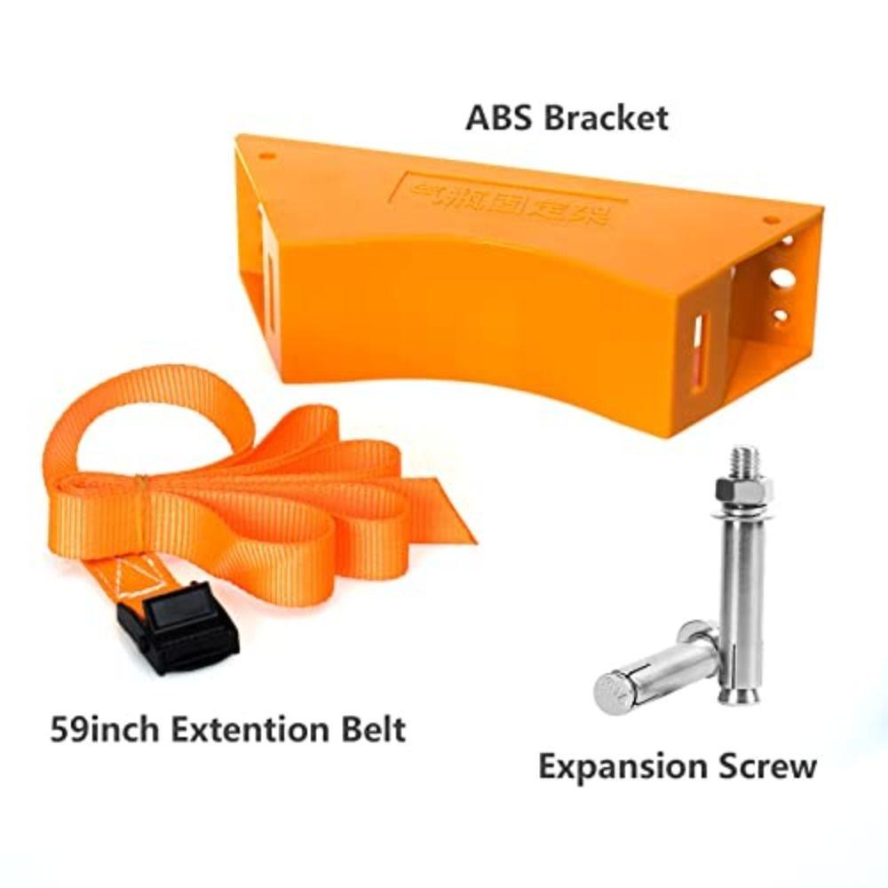 Durable ABS Propane Tank Holder Heavy Duty Cylinder Wall Mounted Bracket Gas Cylinder Bracket RVs