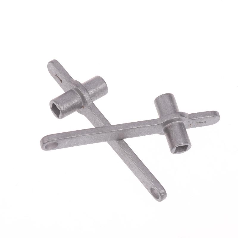 Stainless Steel Radiator Bleed Key Handle Efficient Heating Radiator Bleed Key 5Mm Hole Core Plumbing Bleed Wrench Repair Tools