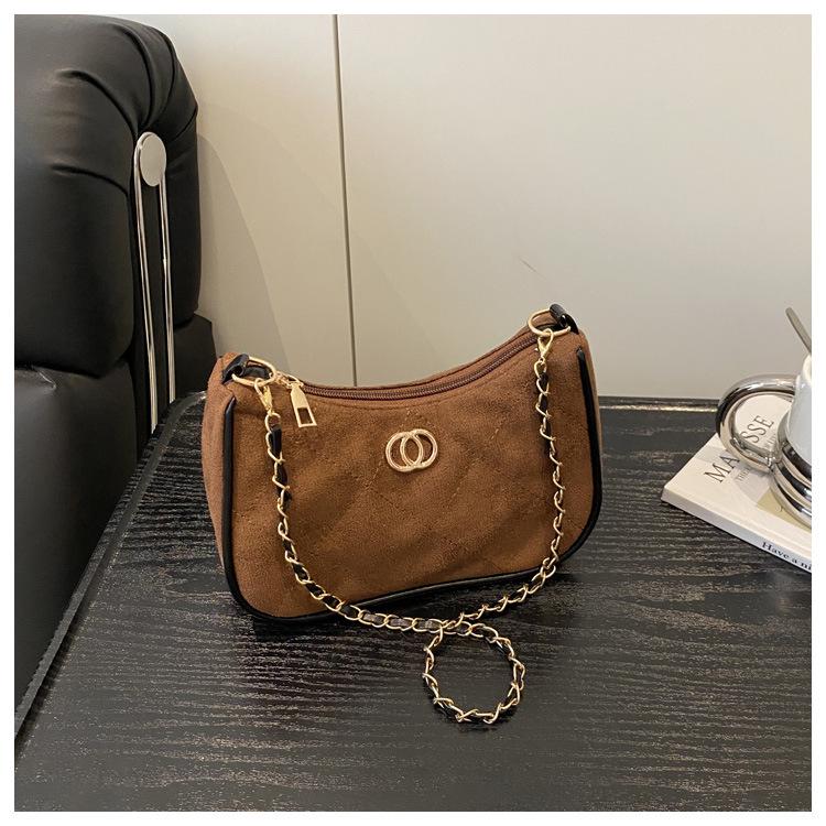 2025 Minimalistische Damen Umhänge-Schultertasche: Französisches Nischendesign für Damen