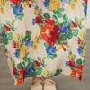 DIMANAF New 2026 Women Plus Size Spring Summer Beach Long Dress Fashion Lady Loose Oversize Maxi Floral Print Black