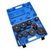 9 Pcs Turbo System Leakage Tester Turbocharger Air Pressure Guage Intercoolers Radiators Hose Leaks Test with 35mm To