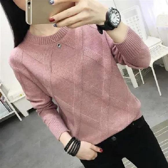 

Women Sweaters and Pullovers Spring Autumn Sweater Women s Twist Pullover Loose Lazy Bottoming Thick Sweaters Outer Wear Pull Femme XS-3XL XXXL чорний