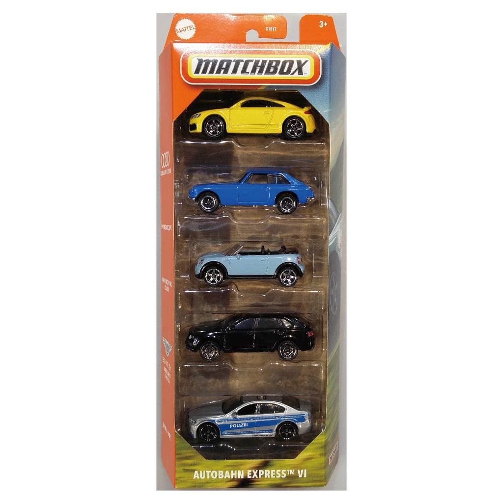 Matchbox Diecast Modellauto C1817 5er-Pack 2026 Kollektion Stadt Mini-Autos Metallspielzeugauto Für Erwachsene Sammler Heim-Display-Dekoration