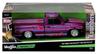 Minicar Maisto 1993 Chevrolet C1500 454 Pickup Truck Lowrider Purple Flare 1/24 [Used]