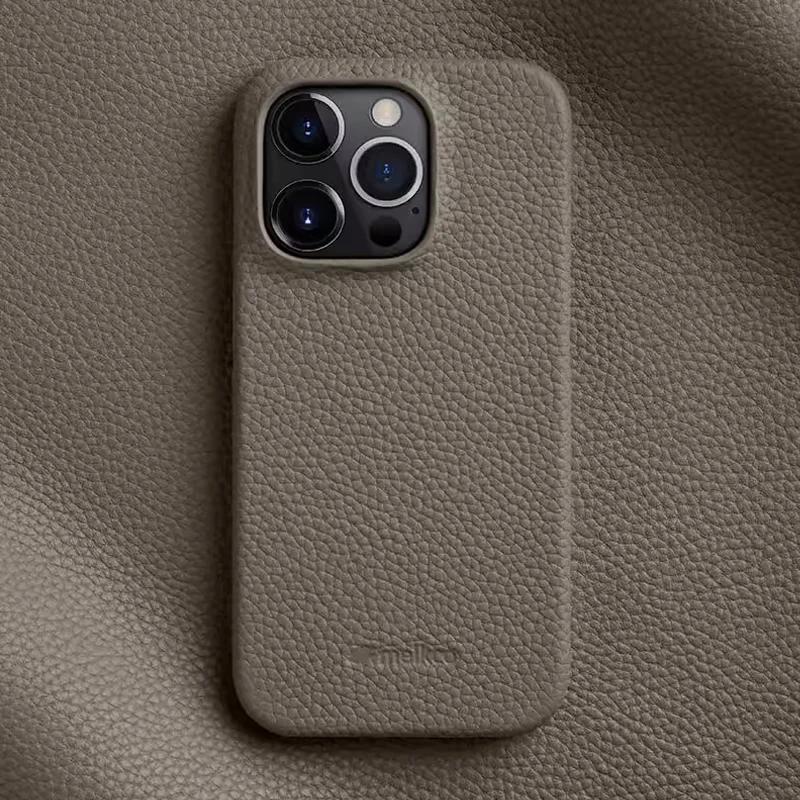 Melkco Case for iPhone 16 Pro Max Luxury Genuine Leather Phone Cover for iPhone 17 Air 17P 16e 15 Pro Max 11 12 13 MIni 14 Plus