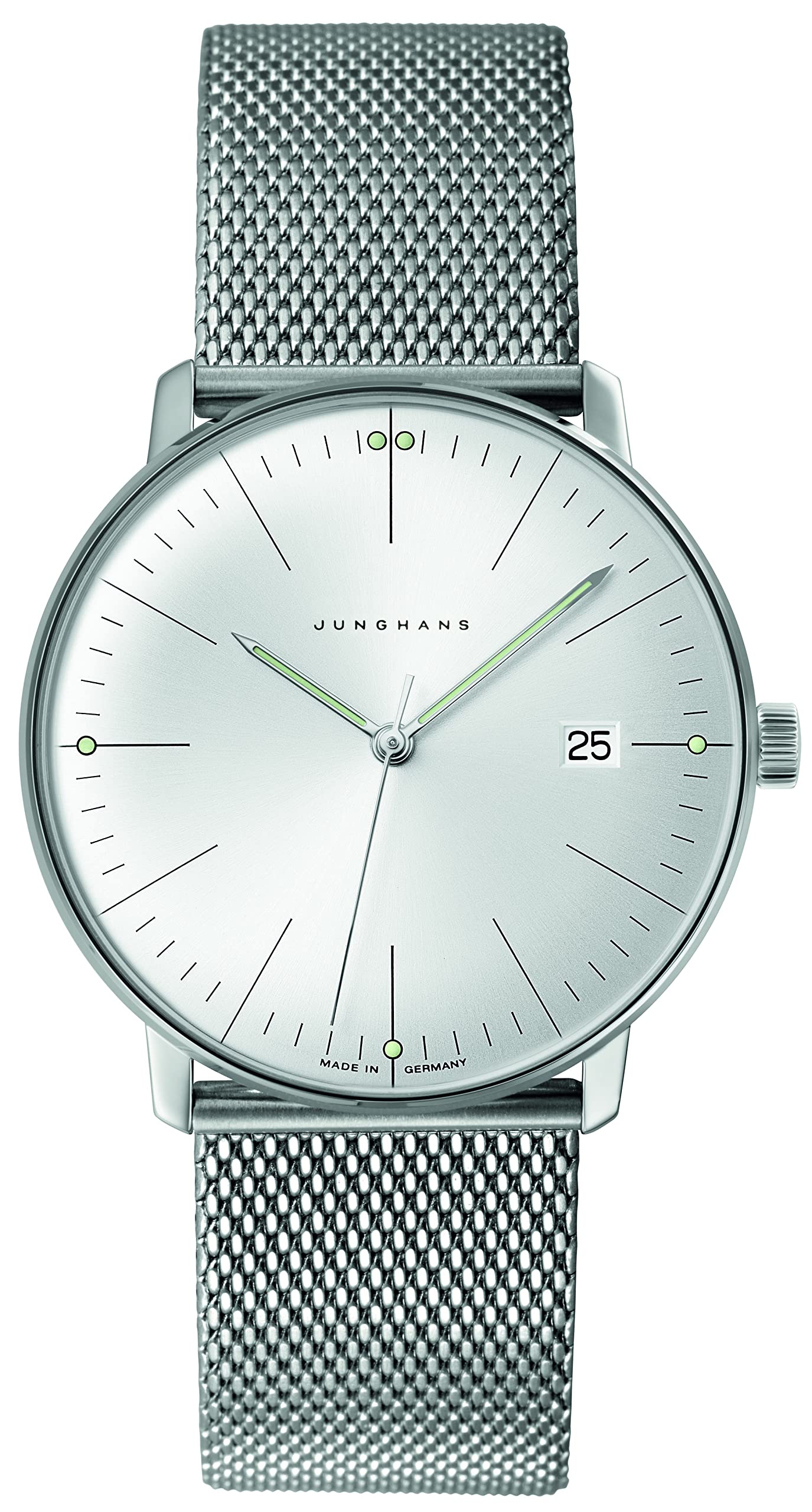 

Max Bill Quartz Watch 041 4463 46 [JUNGHANS] Men s срібний