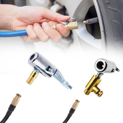 Pump Inflatable Connector Inflator Compressor Tire Nozzle Clamp Inflatable Pump Connector