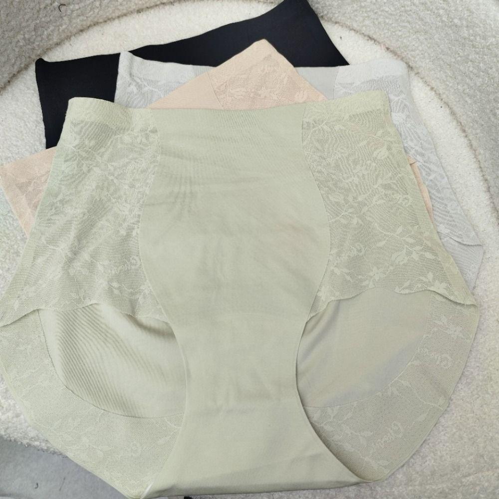Lace Mesh Shapewear for Women High Waist Seamless Briefs Thin Tummy Control Underwear  Women