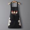 Nordic Style Waterproof Kitchen Apron with Sleeves - Oil-Proof and Customizable