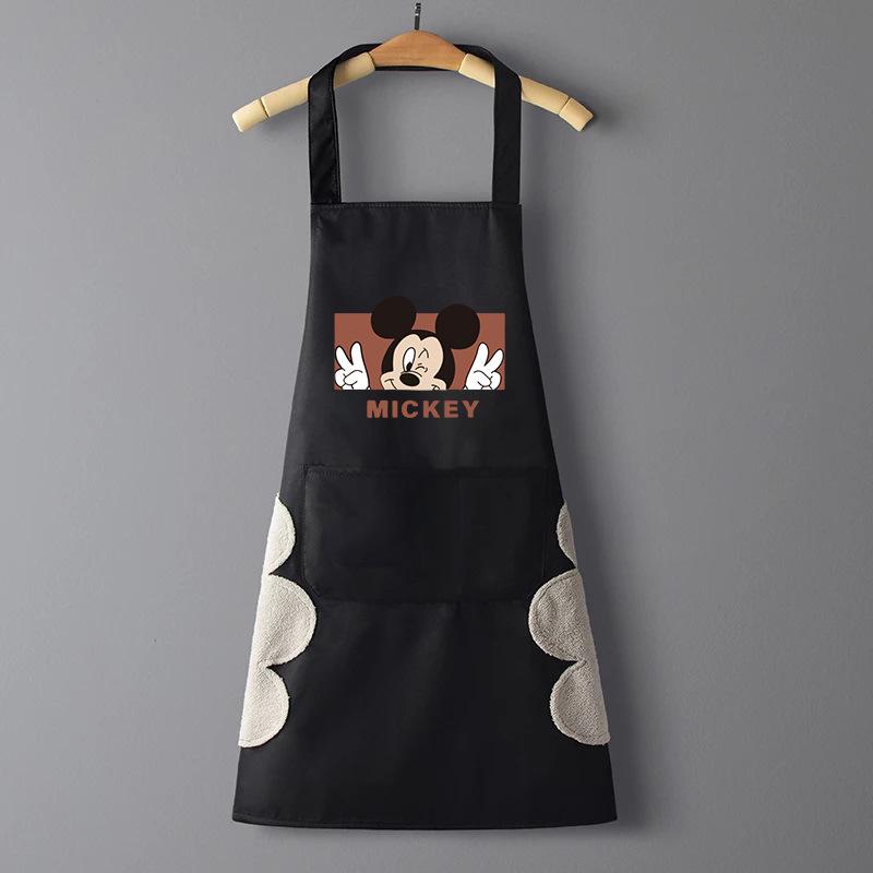 Nordic Style Waterproof Kitchen Apron with Sleeves - Oil-Proof and Customizable