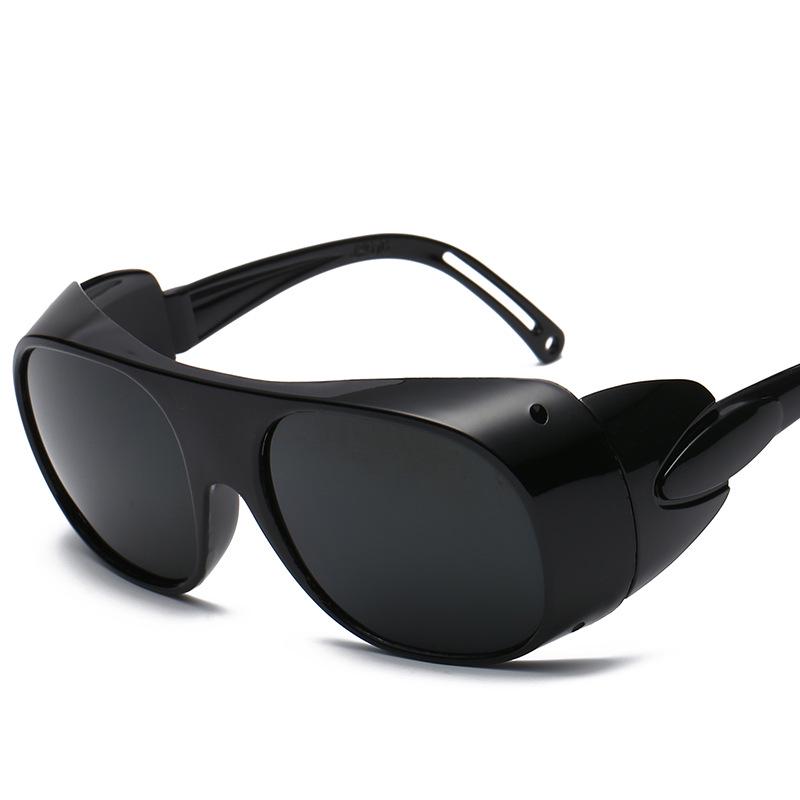 2010Welding Goggles, Anti-arc Light Glasses, Argon Arc Welding Protective Eyewear, Safety Goggles for Men and Women Workers, Sunglasses