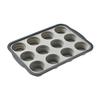 Cupcake Maker Mold Silicone Muffin Pan for Baking, 6/12-Cavity Easy Release Cake Flexible Baking Cups Mold, Food Grade Nonstick Kitchen