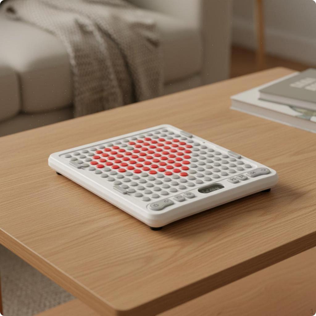 AI Strategy Alignment Game Board Child Friendly Electronic Connect Five Difficulty Levels
