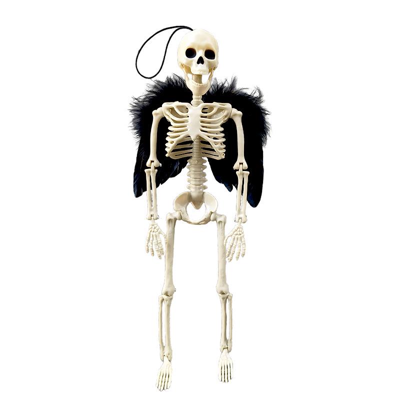 Halloween 60cm Human Skeleton Decoration for Haunted House Festival Props