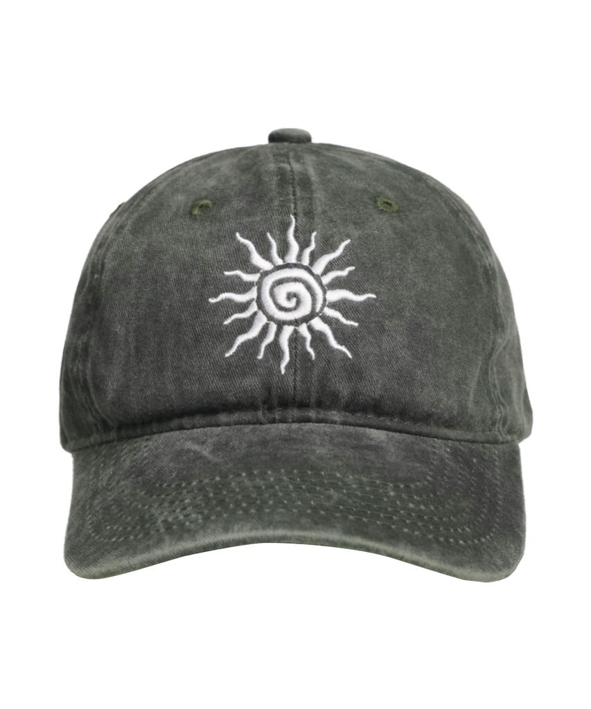 Koso Cc Signature Artwork Pigment Ball Cap (Burgundy)