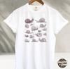 Snails Animal Tshirt, Retro Comfort Colors TShirt, Snail Fairycore Shirt, Cottagecore Snail Graphic Tee, Tattoo Style Shirt