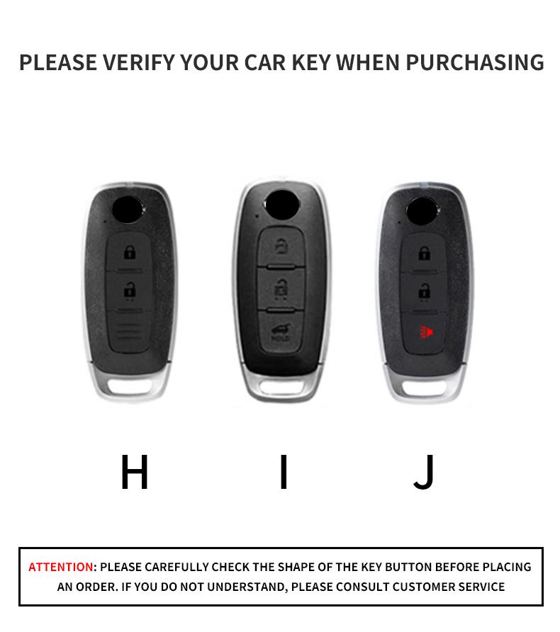 Leather Car Remote Key Case For Nissan Qashqai Juke J10 J11 X-Trail T32 T31 Kicks Tiida Altima Pathfinder Note Auto Accessories
