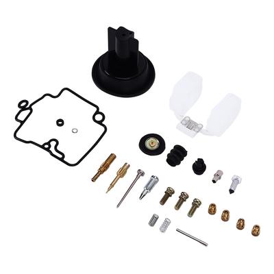 25-piece Carburetor Rebuild Kit with Jet Needle Nozzles, Replacement for KT CVK24 with Accelerator Pump, Complete Components for Maintenance