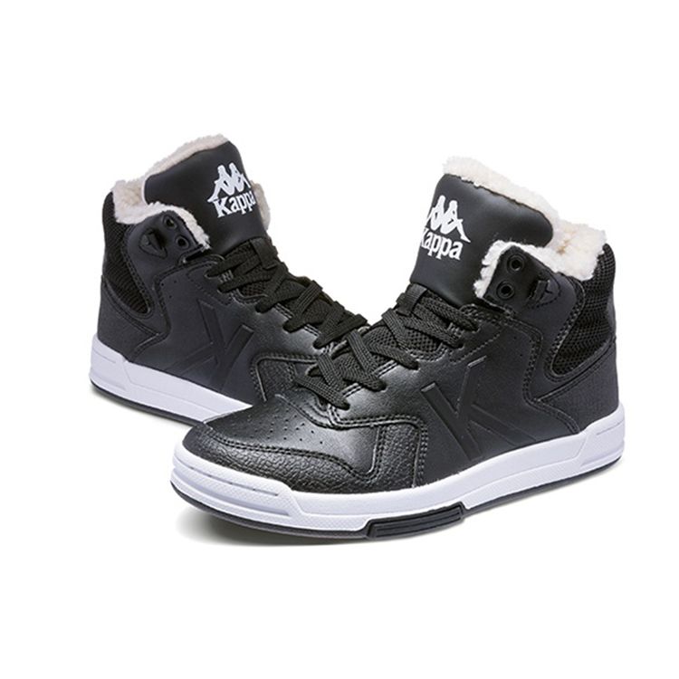 Kappa Black Fleece Casual High-Top Sneakers Women sneakers K0865CC35-990