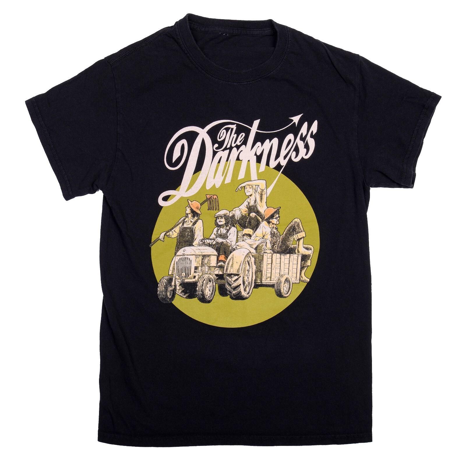 Vintage The Darkness Tractor Farmers Farming T-shirt All Size S to 5XL 2F872 XXXXL
