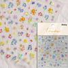 1 Pc 5D Sunflower Nail Stickers Rose Daisy Cherry Blossom Self-adhesive Nail Art Stickers Oil Painting Decorative Sticker