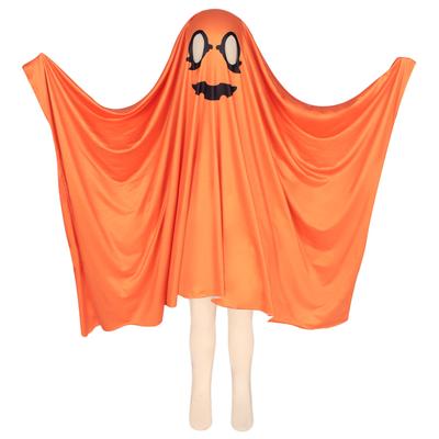 Halloween Pumpkin Costume Ghost Cloak Cloak Makeup Party Adult Dress Up