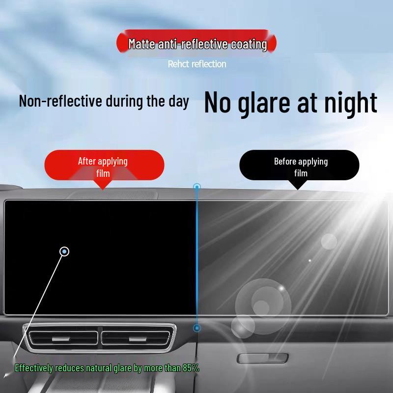 BMW X3 Integrated Navigation Display Tempered Glass Protector - Interior Modification for 26 Models