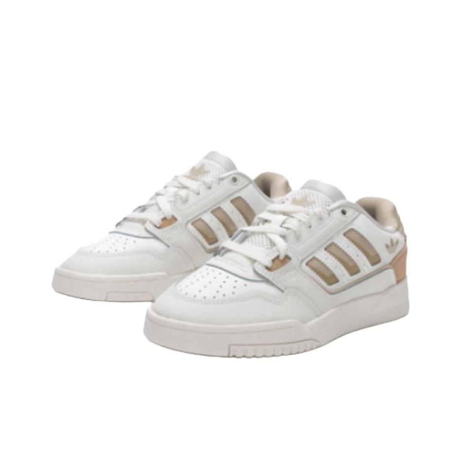 Adidas Originals Drop Step 2.0 Comfortable Fashion Durable Lightweight Breathable Low-Top Skate Shoes Women Sneaker White JQ0078