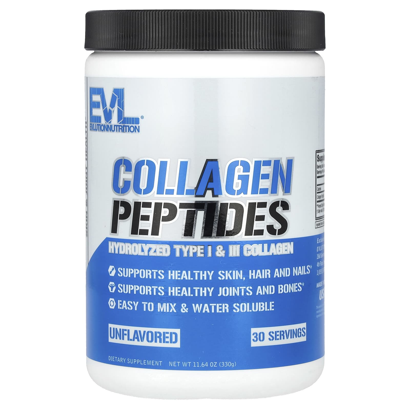 

Collagen Peptides, Unflavored, 330G (11.64Oz)