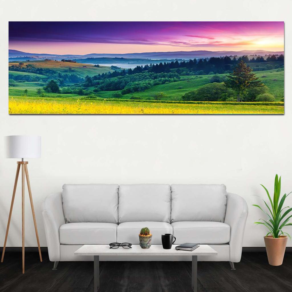 Krajina Pláž Jezero Hora Obraz na plátně Severská příroda Plakáty a obrazy Nástěnné umění Obývací pokoj Home Decor Bez rámu Bez rámu