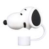 10mm Snoopy Food-Grade Reusable Straw Cap Dust Cover for Stanley Beverage Straw