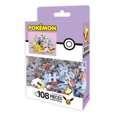 Pokemon Fancy Puzzle 108 Pikachu & Eevee Friends, Korean Popular Puzzles