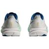New HOKA ONE ONE MACH 6 Abrasion Resistant, Breathable, Lightweight Low top Training Shoes Men's White Wide Fit 1147833-FTG