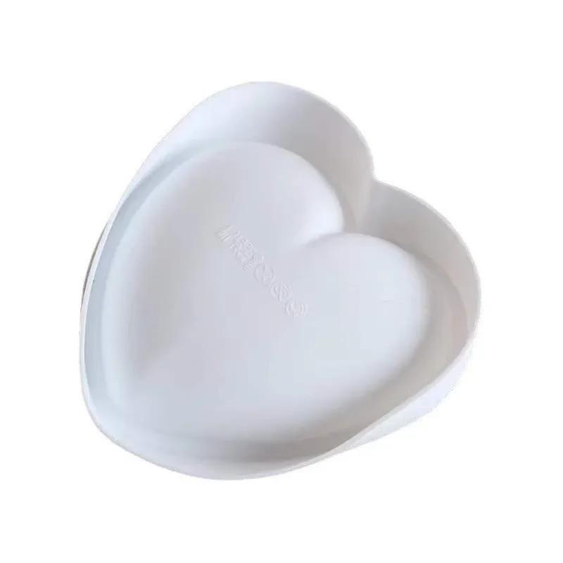 Love-Heart Shape Pastry Mouss Cake Silicone Mold Chocolate Ice Cream Dessert Baking Tools Tray Mold Kitchen Bakeware Accessorie