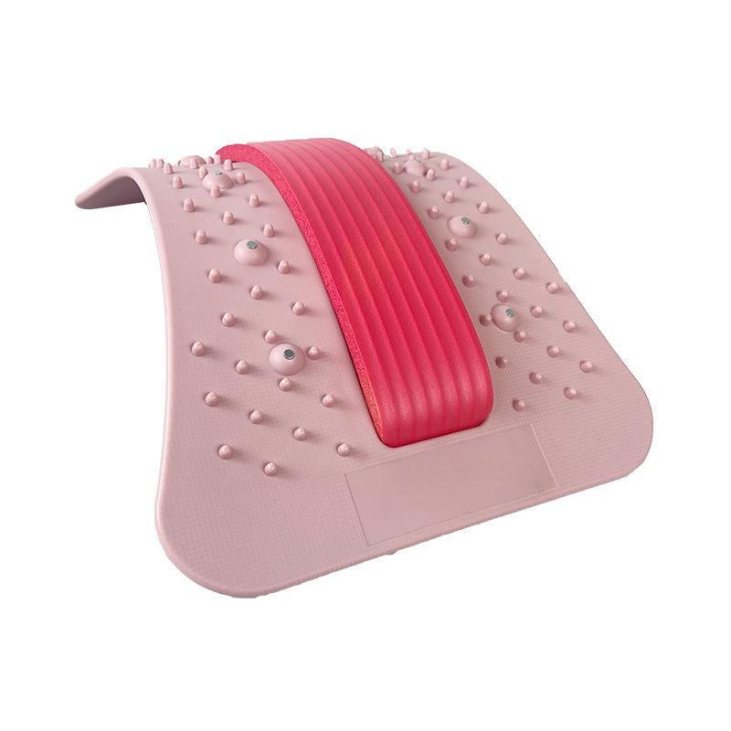 6th Gen Adjustable Lumbar Traction Massager & Back Stretcher