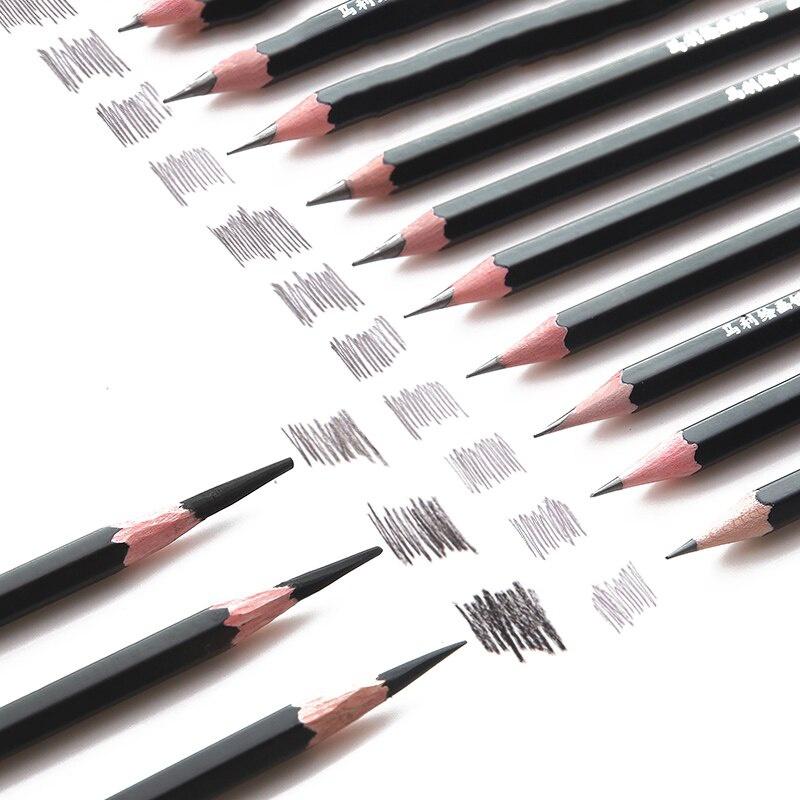 30Pcs Charcoal Earser Knife Drawing Pencil Sketch Painting Canvas Pencil Bag Set Christmas Gift for Kid